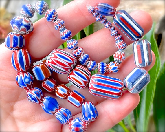 BEST SELLER: 50pcs Colorful Carnival Luster Glass Mixed Beads Bulk Assorted  Shapes Beads Jewelry Supplies 