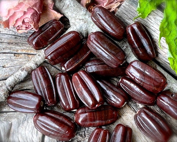 Large glass shop beads for crafts