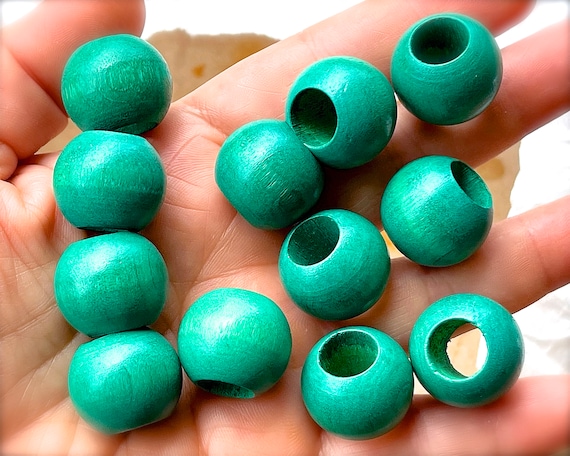 Vintage macrame shop beads