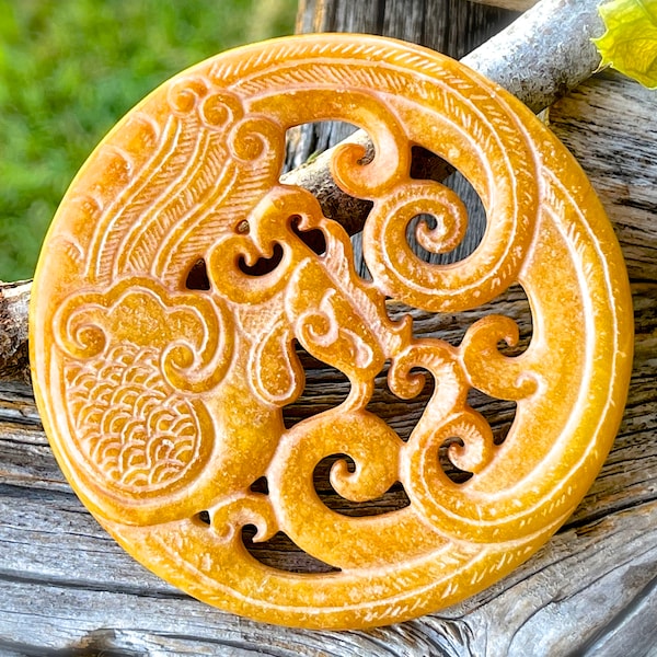 Chinese Pendant - Etsy