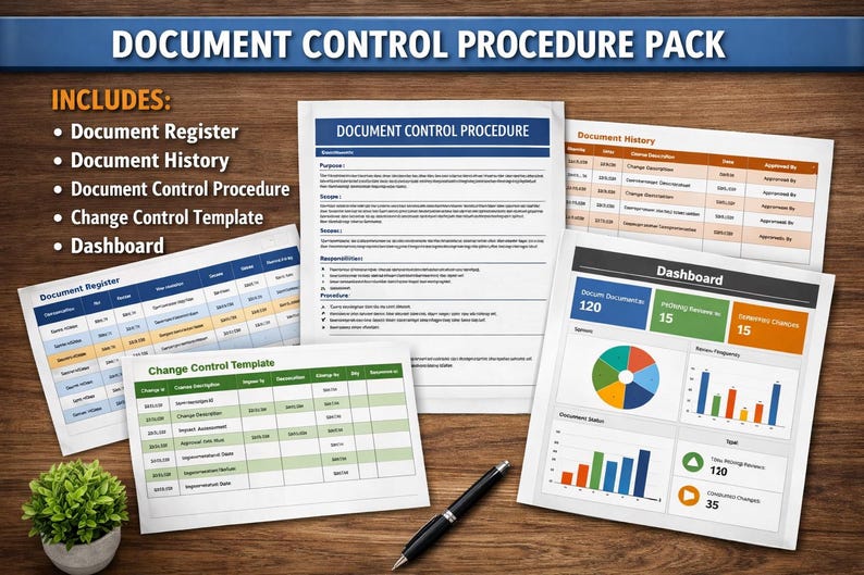 ISO 9001 Document Control System Toolkit (instant Download) - Etsy