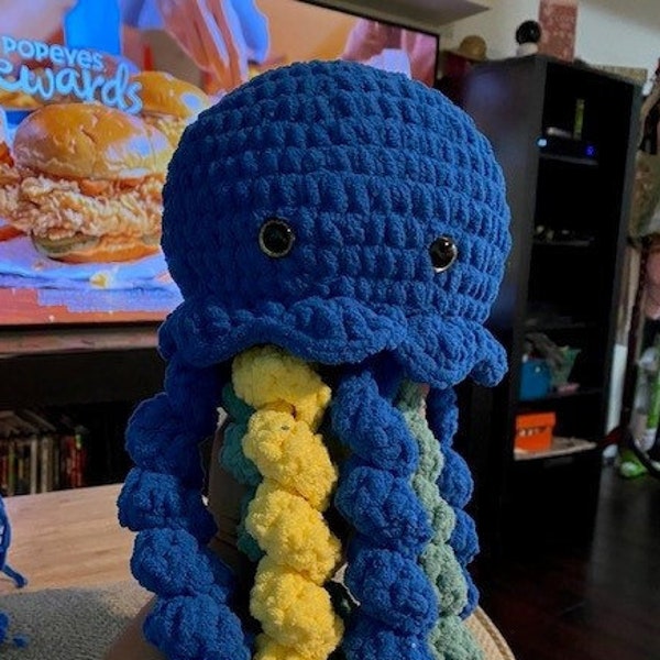 Plush Crochet Jellyfish Pattern