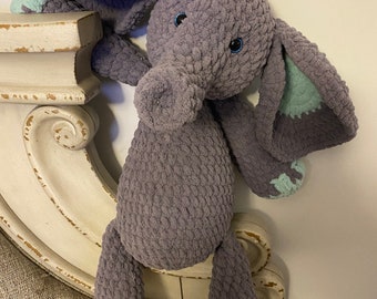 Crochet Stuffed Elephant Pattern