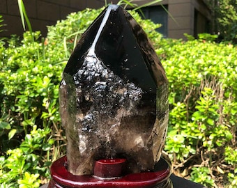 El cristal de color té de 2,6 kg (5,74 lb) tiene energía estable, mejora el campo magnético personal, protege barreras y es el regalo ideal para el hogar. MH2310