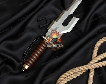 Toji Fushiguro Inverted Spear of Heaven Replica | Chain Sword Cosplay Prop | Handmade Anime Collectible