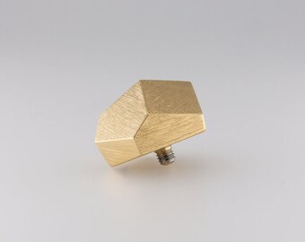 Ring top - GoldRush 19mm gold-plated