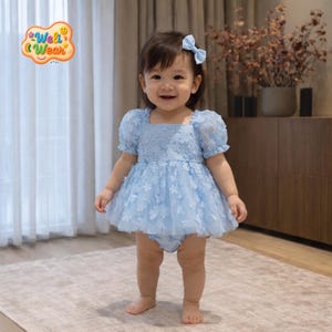 Infant Blue Fancy Dresses - Etsy Infant Blue Fancy Dresses - Etsy