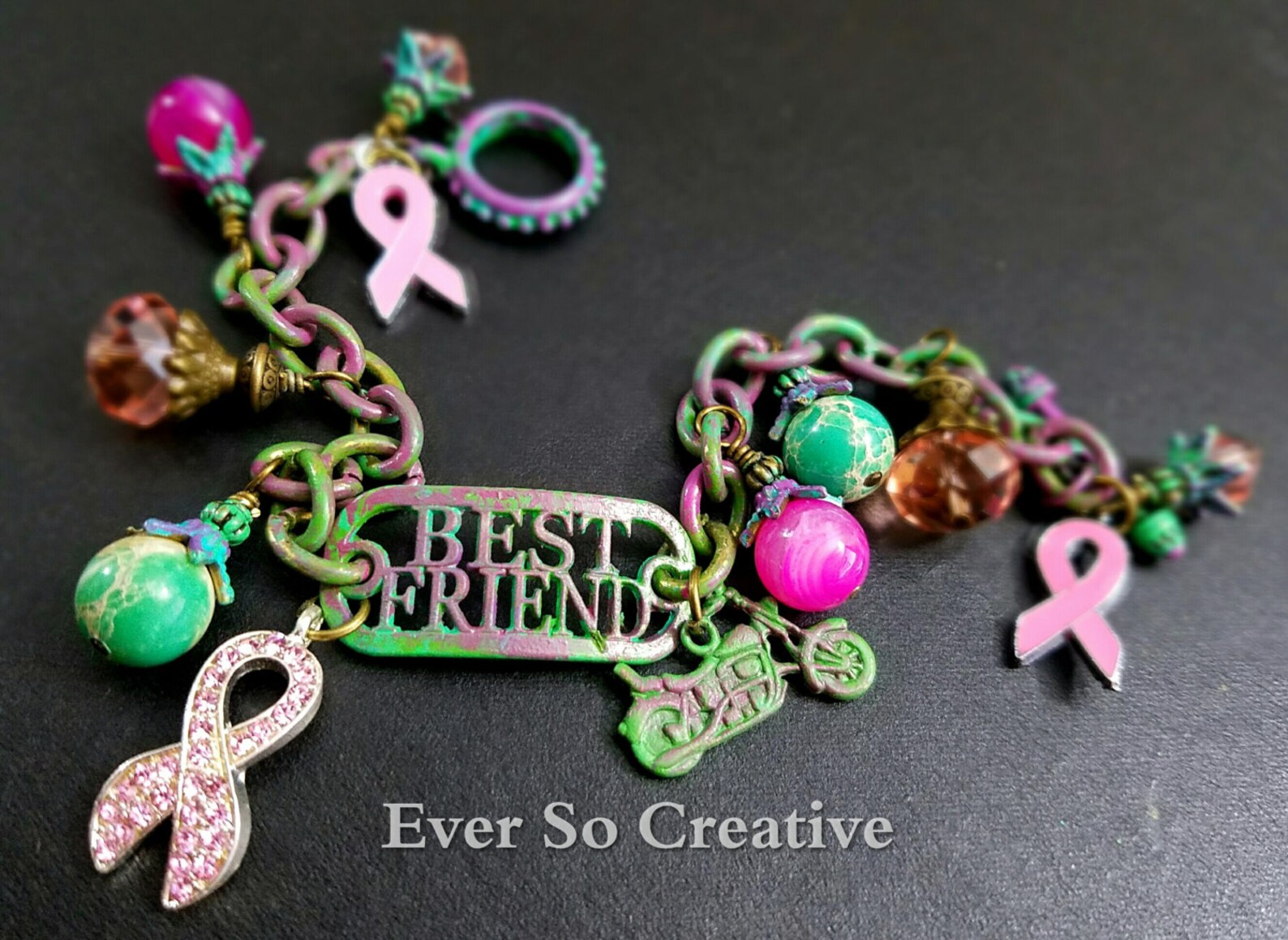 Best Friend Cancer Awareness Bracelet Etsy