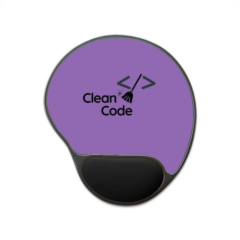 Clean Code-muismat | Programmeerpolssteun, accessoire voor codeerbureau afbeelding 1