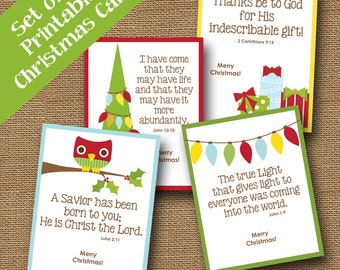 kids printable christmas cards cute scripture christmas cards diy printable instant download christmas card bible verse holiday card - Christmas Scripture For Cards kids printable christmas cards cute scripture christmas cards diy printable instant download christmas card bible verse holiday card - Christmas Scripture For Cards