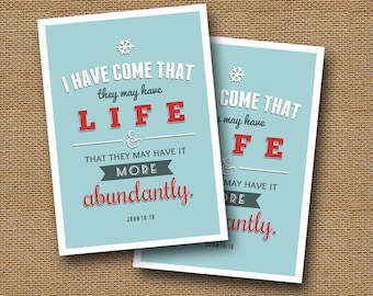 retro christmas card instant download printable christian christmas card diy printable abundant life bible scripture holiday card - Christmas Card Scripture retro christmas card instant download printable christian christmas card diy printable abundant life bible scripture holiday card - Christmas Card Scripture