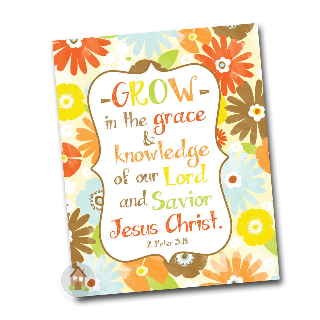 Printable Scripture Wall Art Christian Art for the Home - Etsy