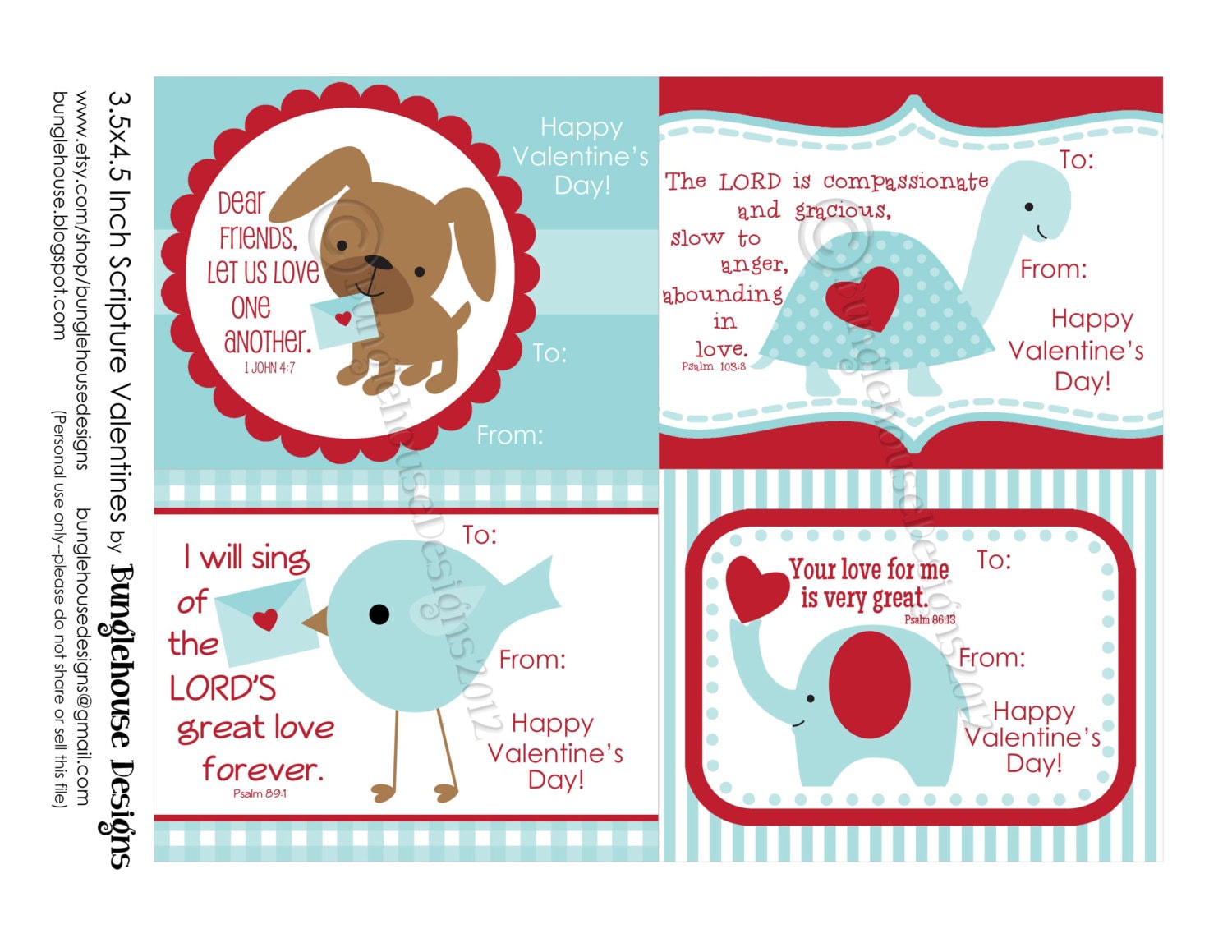 Kids Valentines DIY PRINTABLE Boys Classroom Valentines | Etsy
