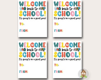 Welcome Card for Students | Teacher Welcome to Students | Classroom Welcome Card | Write in Your Own Note to Your Class | Digital Printable