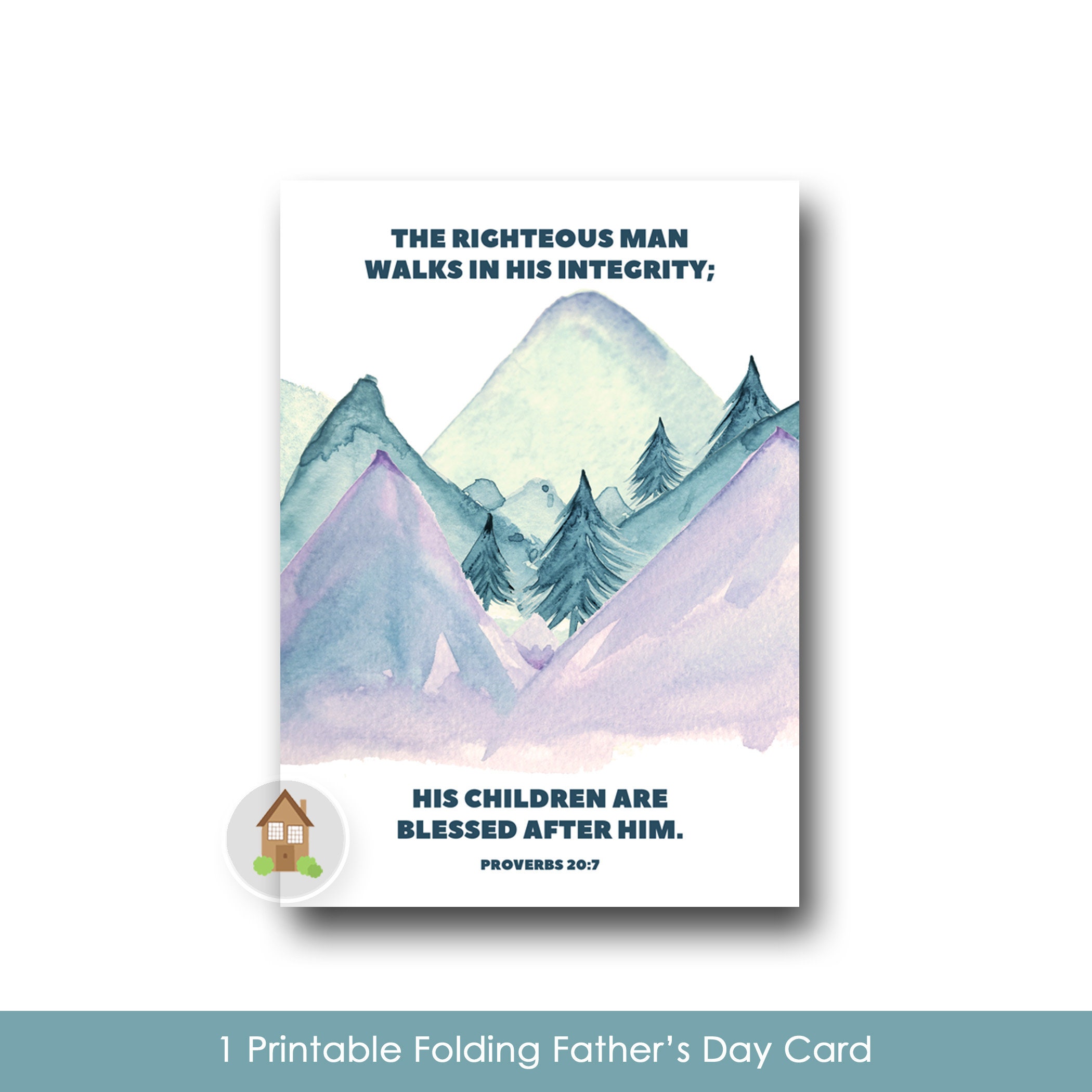 Religious Father S Day Card Digital Printable Card For Etsy