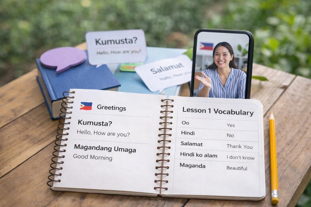Program Tagalog Beginner Tagalog Language Program - Etsy