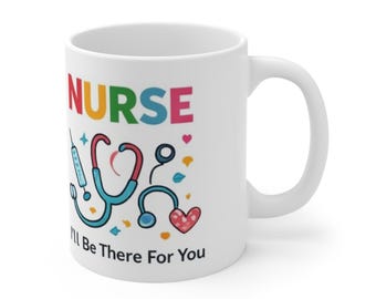 Nurse Mug Gift, Nurse Appreciation Gift, Funny Nurse Coffee Cup, RN Gift Idea, Nurse Life Mug, Gift For Nurse