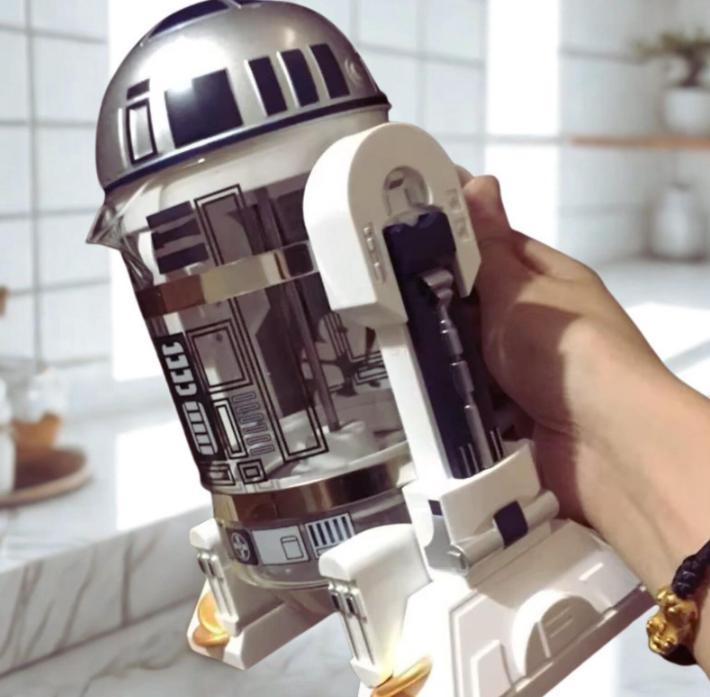 R2D2 Coffee Maker French Press 960ml Star Wars Coffee Pot Manual