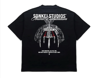 Sonkei Studios FOUNDING T-Shirt: Heavyweight Cotton, Screen Print Design