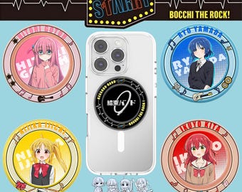 Bocchi the Rock MagSafe Phone Grip | Kessoku Band HitoriGoto IkuyoKita NijikaIjichi RyoYamada fan merch