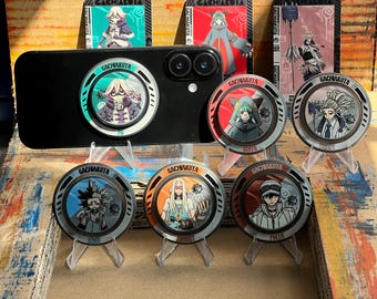Gachiakuta Magsafe Phone Grip, Anime Magnetic Phone Stand, Fu Guita Dear August Follo Tamsy Fan Gift