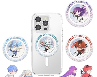 Chibi Frieren/Fern/Stark/Himmel Magsafe Phone Grip/Stand