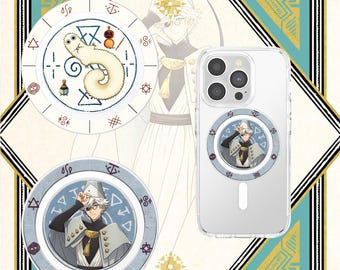 Qifrey Magic Circle Magsafe Phone Grip, Witch Hat Atelier Anime Phone Stand