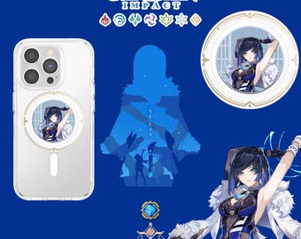 Yelan MagSafe telefoongreep/standaard | Genshin Impact Liyue fan merchandise