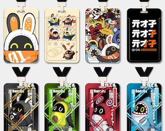Bangboo Badge Holder, Zenless Zone Zero Game Merch, Anime ID Badge Case