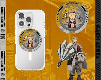 Gachiakuta Enjin MagSafe Phone Grip/Stand, Anime birthday gift