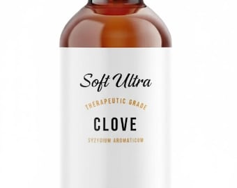 Ätherisches Nelkenöl, 100% reine natürliche therapeutische Qualität Für Seife, Körperbutter, Haut, Haare und Kerzen