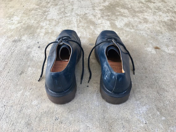 Weltless -- Vintage pair of blue leather Doc Mart… - image 3