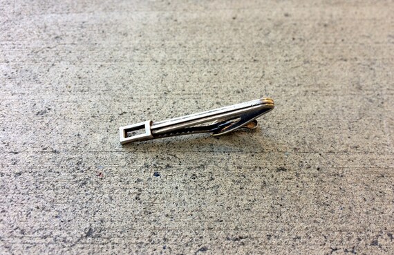 Rectangular Frame -- Vintage silver tone rectangu… - image 1