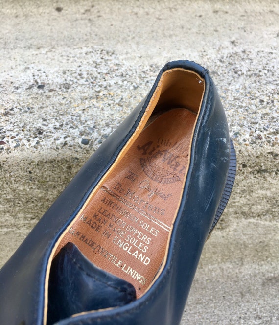Weltless -- Vintage pair of blue leather Doc Mart… - image 4