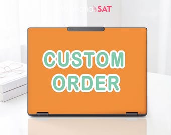 Custom Laptop Skin Unique Gift Personalized Vinyl Sticker For Hp Dell Lenovo Macbook Suface Laptop Acer Asus  Alienware Lg Samsung