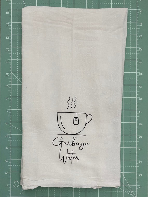 Ted Lasso Garbage Water Tea Towel Etsy