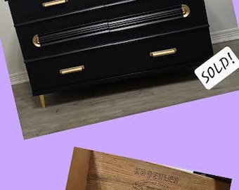 Vintage Kroehler 1950's Precisionized Dresser