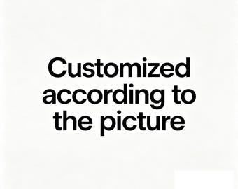 For custom orders based on your own designs, please consult customer service first.