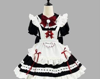 Lolita Maid Cosplay Dress,Holiday/Party Costume,Customizable