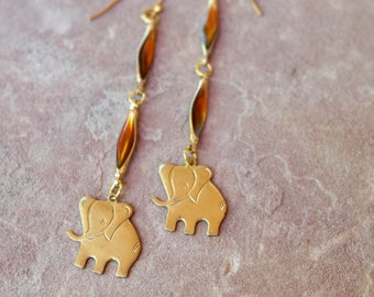 Walk the Elephants Earrings