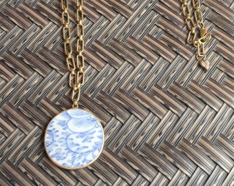 Blue Plate Special Necklace