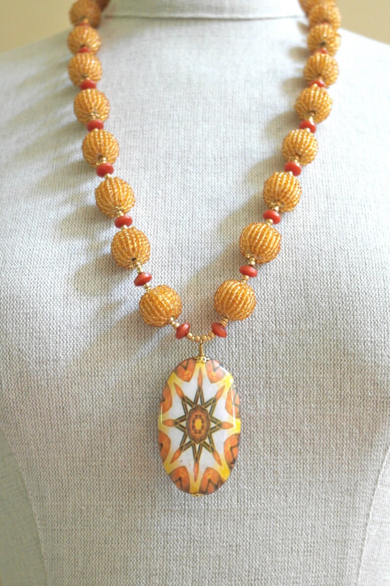 Summer Sunburst Necklace