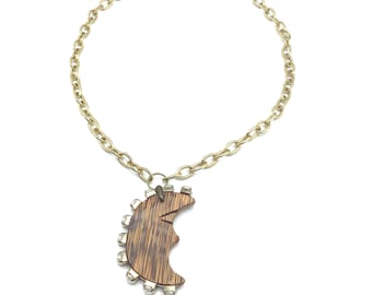 Moon Watching Necklace
