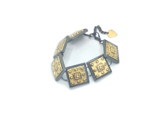 Etruscan Dreams Panel Bracelet