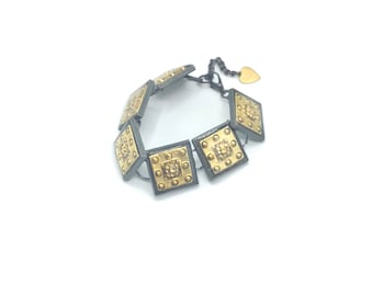 Etruscan Dreams Panel Bracelet
