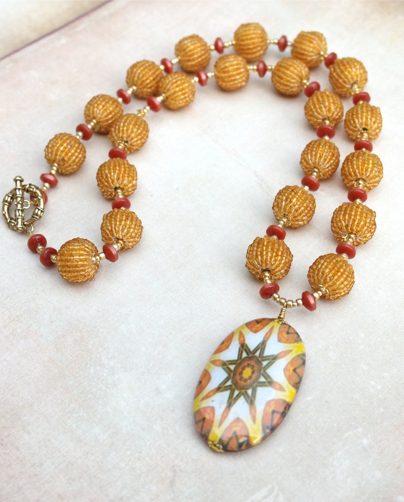 Summer Sunburst Necklace
