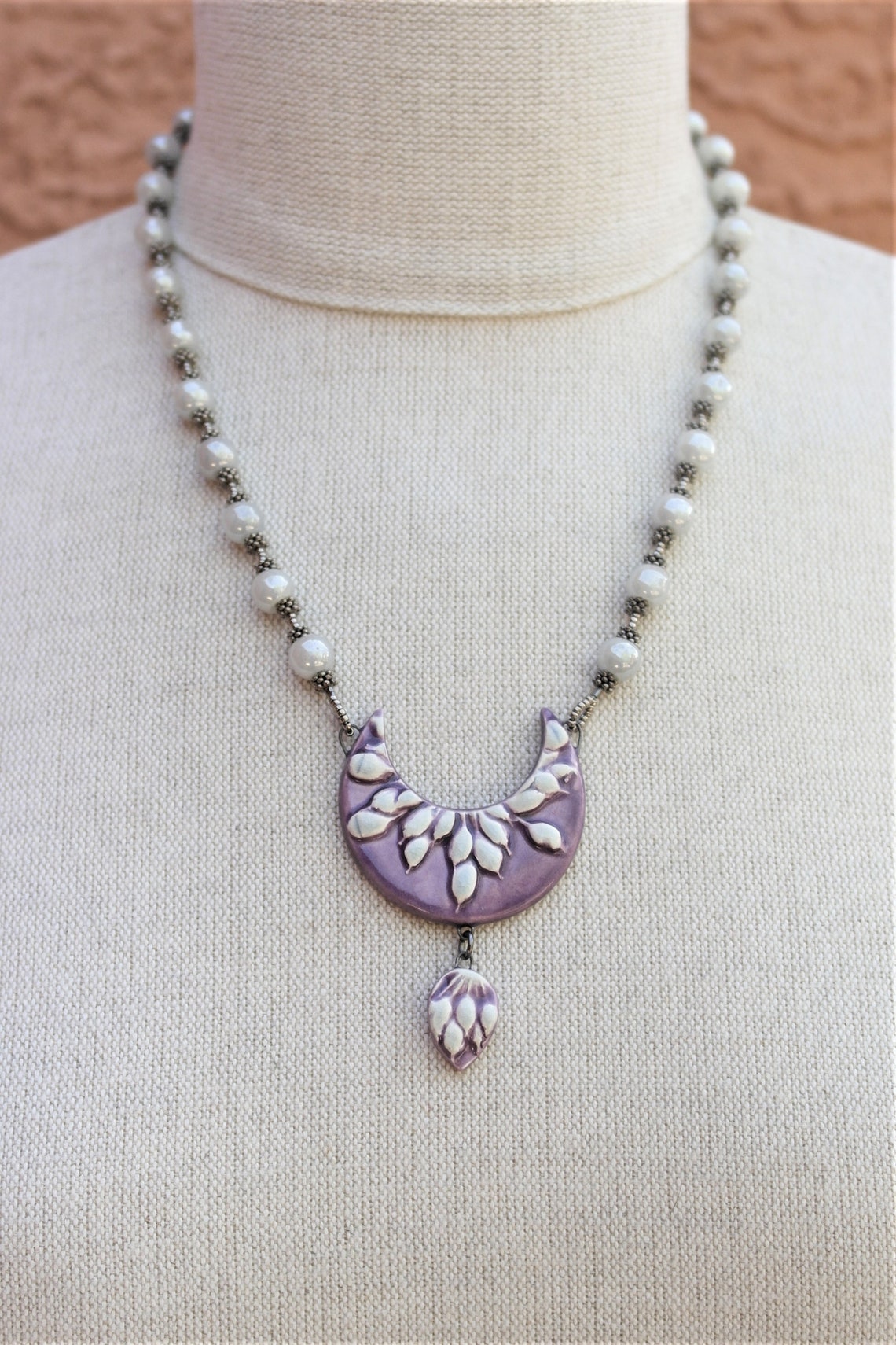 Serenity necklace ruby