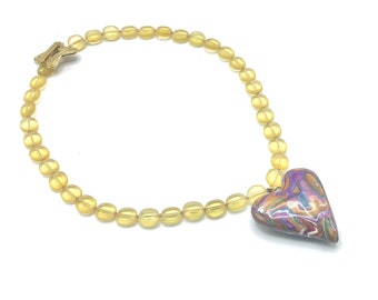 Groovy Heart Necklace