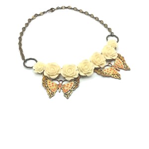 Butterfly Garden Necklace