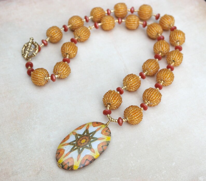 Summer Sunburst Necklace